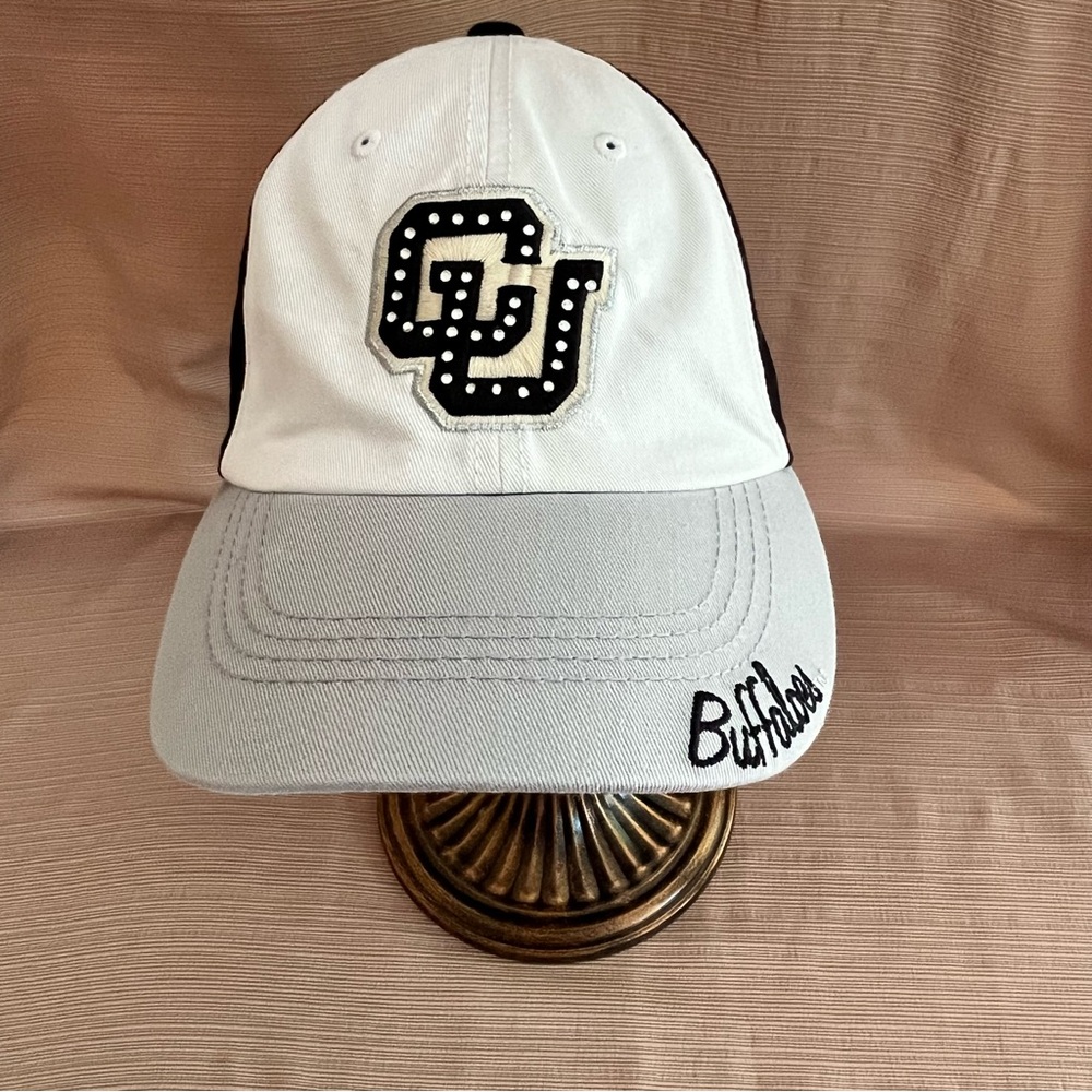 Vintage Colorado University Buffaloes Feminine Hat Cap with Sparkly Crystals